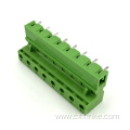 7.62mm pitch pluggable PCB terminal block male and female connector